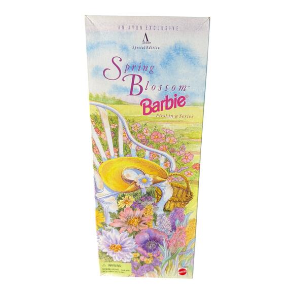 Spring Blossom Barbie 1995 Mattel #15202 1st in Series Avon Exclusive Special Ed - Picture 3 of 8